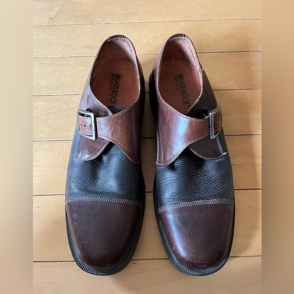 Brass Boot Italian Leather Men’s Dress Shoes